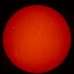 Image of Sun's chromosphere