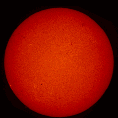 Image of Sun's chromosphere