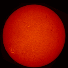 Image of Sun's chromosphere