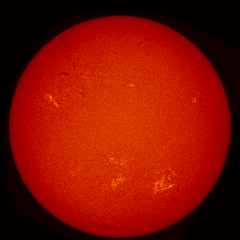 Image of Sun's chromosphere