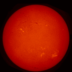 Image of Sun's chromosphere