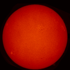 Image of Sun's chromosphere