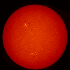 Image of Sun's chromosphere