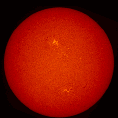 Image of Sun's chromosphere