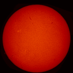 Image of Sun's chromosphere