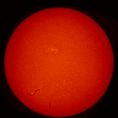 Image of Sun's chromosphere