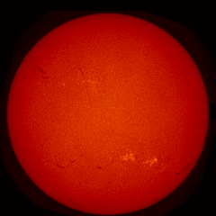 Image of Sun's chromosphere