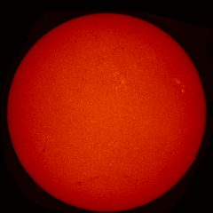 Image of Sun's chromosphere