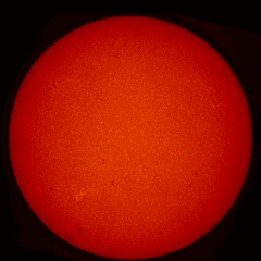 Image of Sun's chromosphere