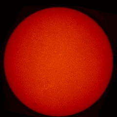 Image of Sun's chromosphere