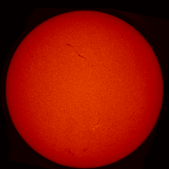 Image of Sun's chromosphere