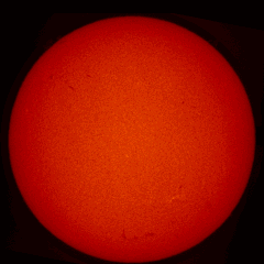 Image of Sun's chromosphere