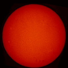 Image of Sun's chromosphere