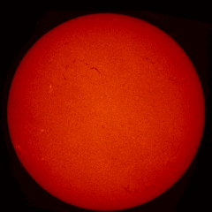 Image of Sun's chromosphere