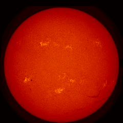 Image of Sun's chromosphere