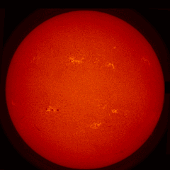 Image of Sun's chromosphere