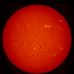 Image of Sun's chromosphere