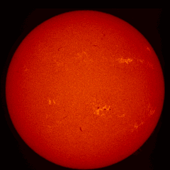 Image of Sun's chromosphere