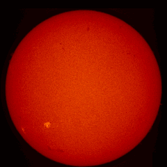 Image of Sun's chromosphere