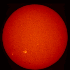 Image of Sun's chromosphere