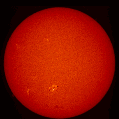 Image of Sun's chromosphere