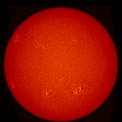 Image of Sun's chromosphere