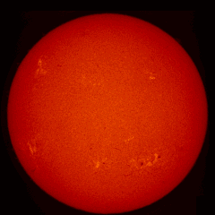 Image of Sun's chromosphere