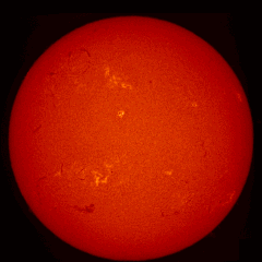 Image of Sun's chromosphere