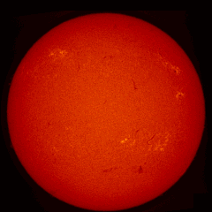 Image of Sun's chromosphere