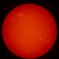 Image of Sun's chromosphere