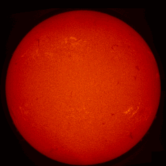 Image of Sun's chromosphere