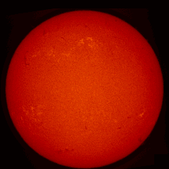 Image of Sun's chromosphere