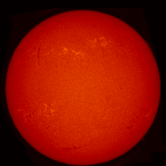 Image of Sun's chromosphere