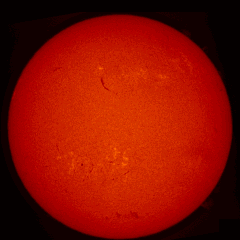 Image of Sun's chromosphere