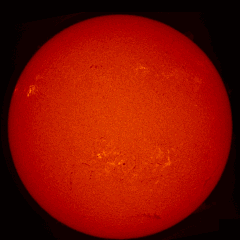 Image of Sun's chromosphere