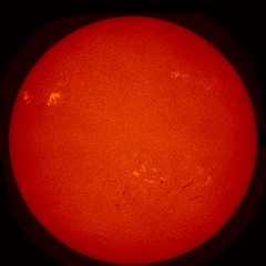 Image of Sun's chromosphere