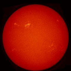 Image of Sun's chromosphere