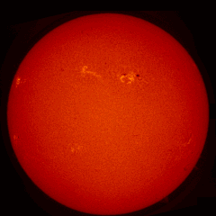 Image of Sun's chromosphere