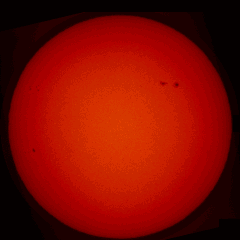 Image of Sun's chromosphere