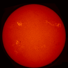 Image of Sun's chromosphere