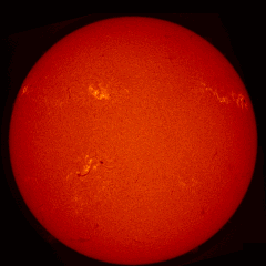 Image of Sun's chromosphere