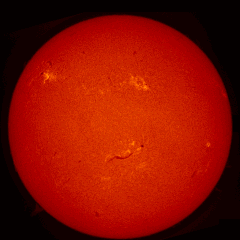 Image of Sun's chromosphere