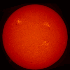 Image of Sun's chromosphere