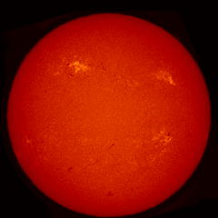 Image of Sun's chromosphere