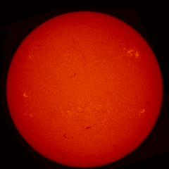 Image of Sun's chromosphere