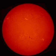 Image of Sun's chromosphere