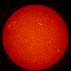 Image of Sun's chromosphere