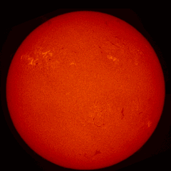 Image of Sun's chromosphere