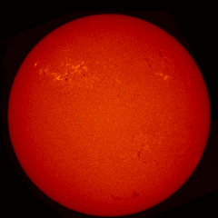 Image of Sun's chromosphere