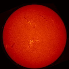 Image of Sun's chromosphere